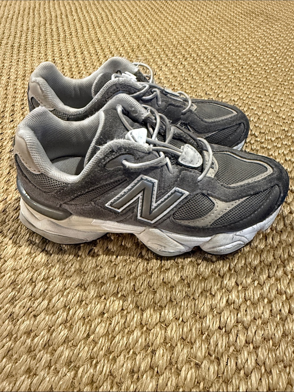 New Balance Kids Gray 9060 Sneakers